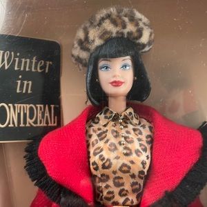 Barbie! City Seasons Collector Edition “Winter In Montreal” still packaged. 1999